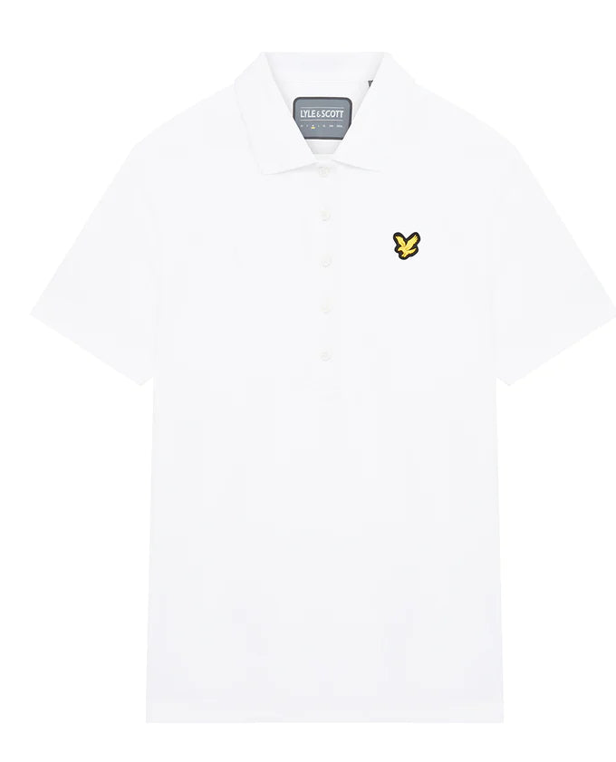 Lyle & Scott Womens Ana Polo White - SS23