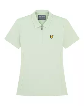 Lyle & Scott Womens Sue Polo Pale Teal - SS23