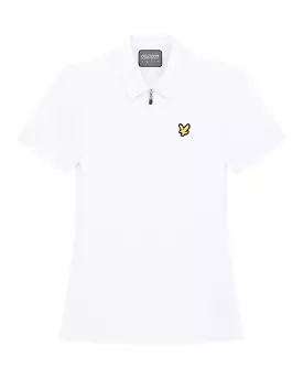 Lyle & Scott Womens Sue Polo White - SS23