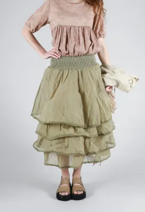 Madeleine Skirt in Almond