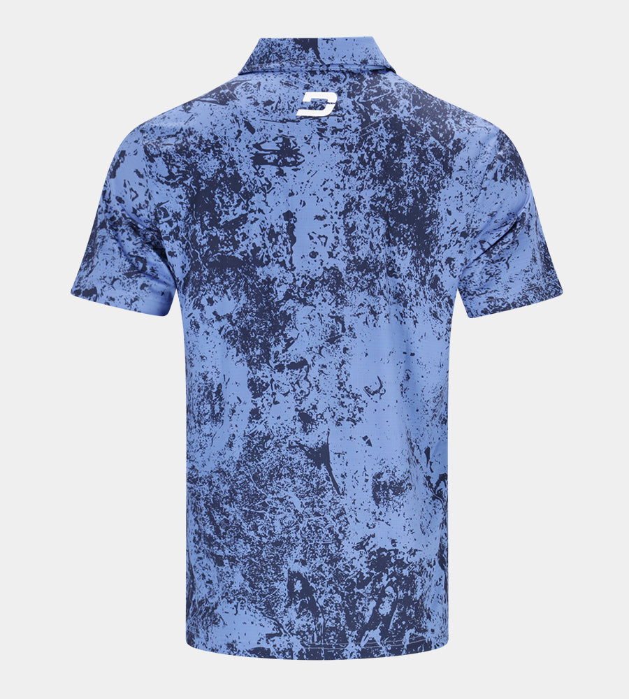 MARBLE POLO - BLUE