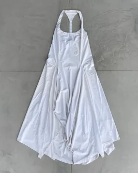 MARITHE FRANCOIS GIRBAUD MFG WHITE TRIANGLE DRESS - M