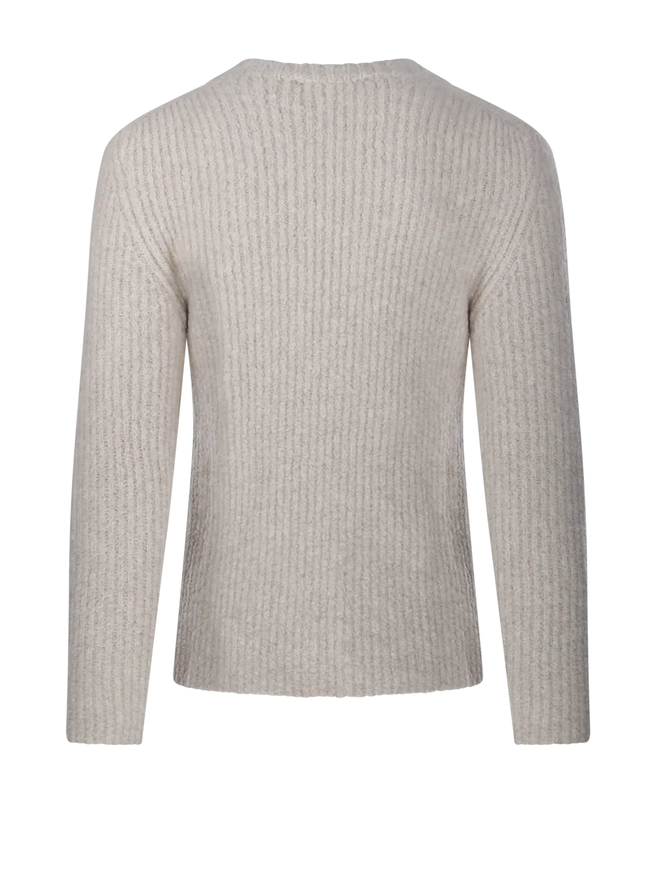 MEN AUTRY WHITE VIRGIN WOOL SWEATER