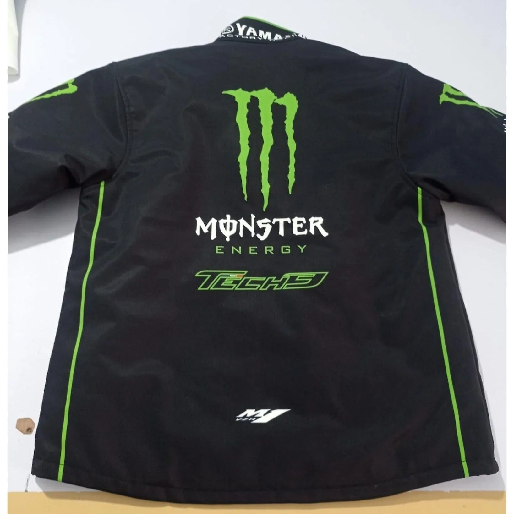 Mens Monster softshell bomber jacket with digital sublimation KM-010