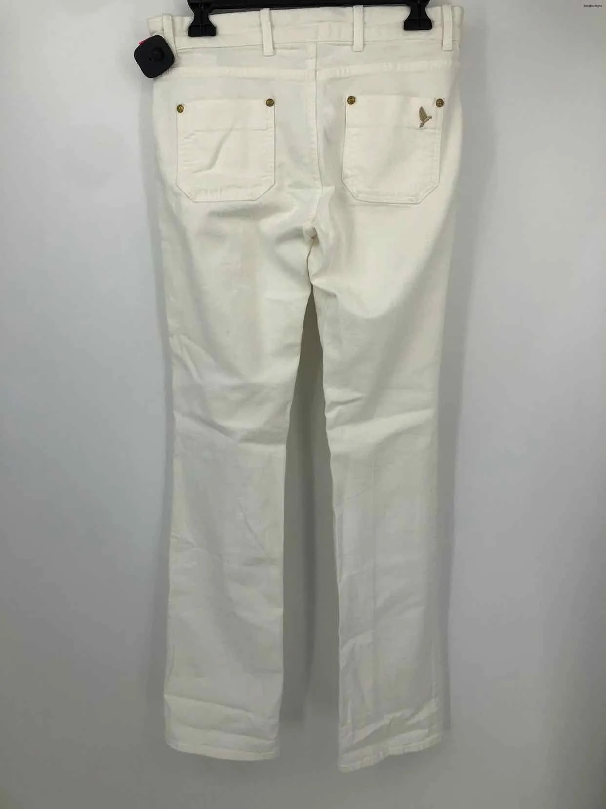 MIH White Denim Mid-Rise Boot Cut Size 27 (S) Jeans