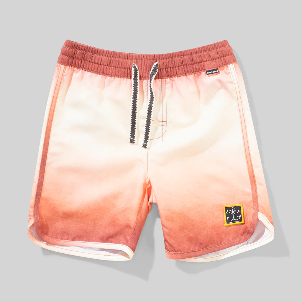 Munster Kids Shady Boardshort - Dijon Dye