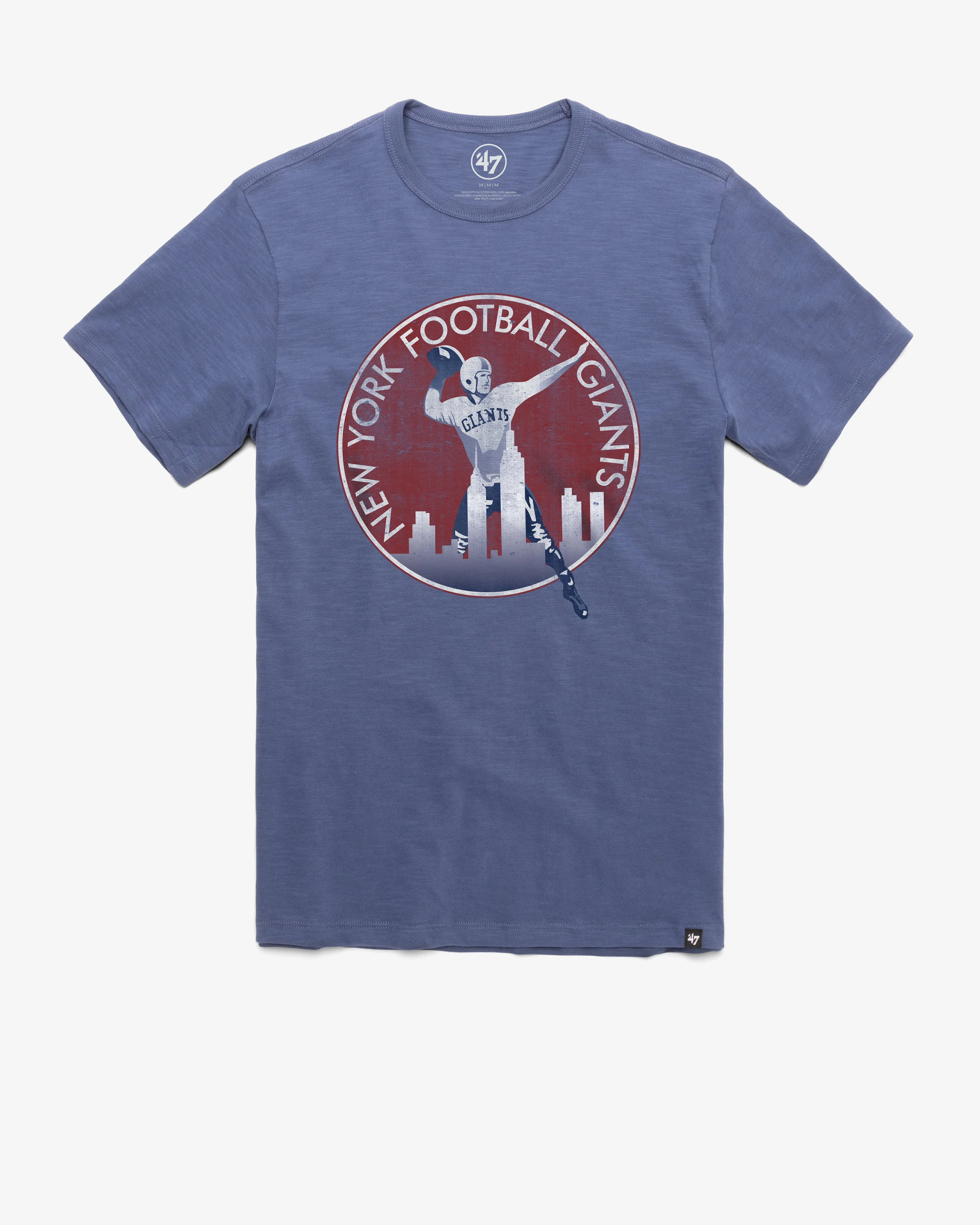 NEW YORK GIANTS HISTORIC GRIT '47 SCRUM TEE