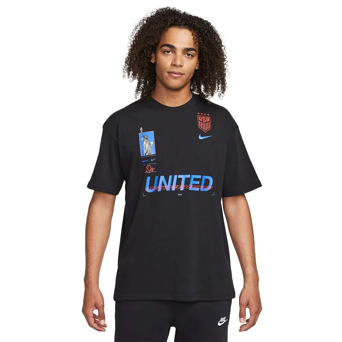 Nike USA 2023 USWNT Original Max90 Tee (Black)