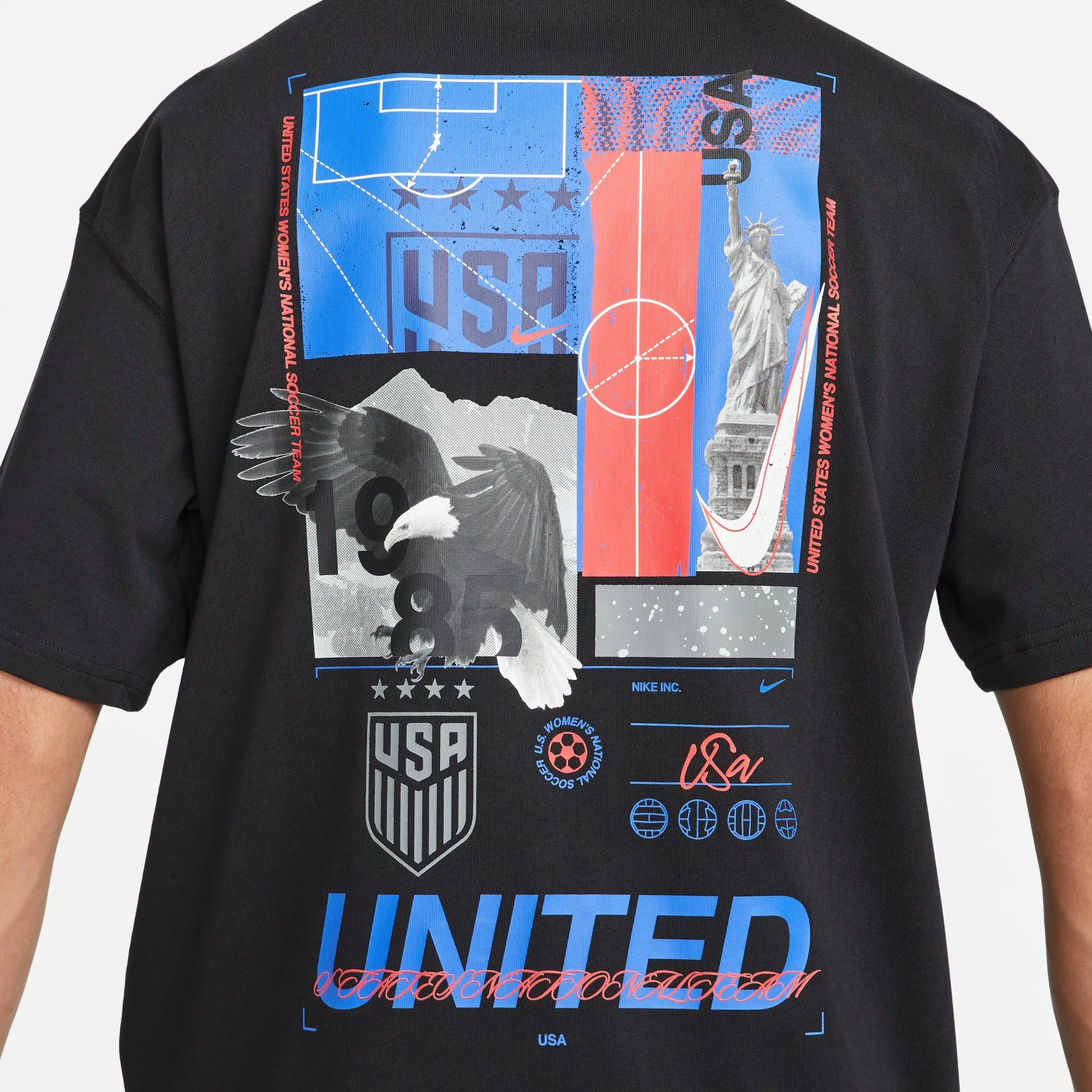 Nike USA 2023 USWNT Original Max90 Tee (Black)