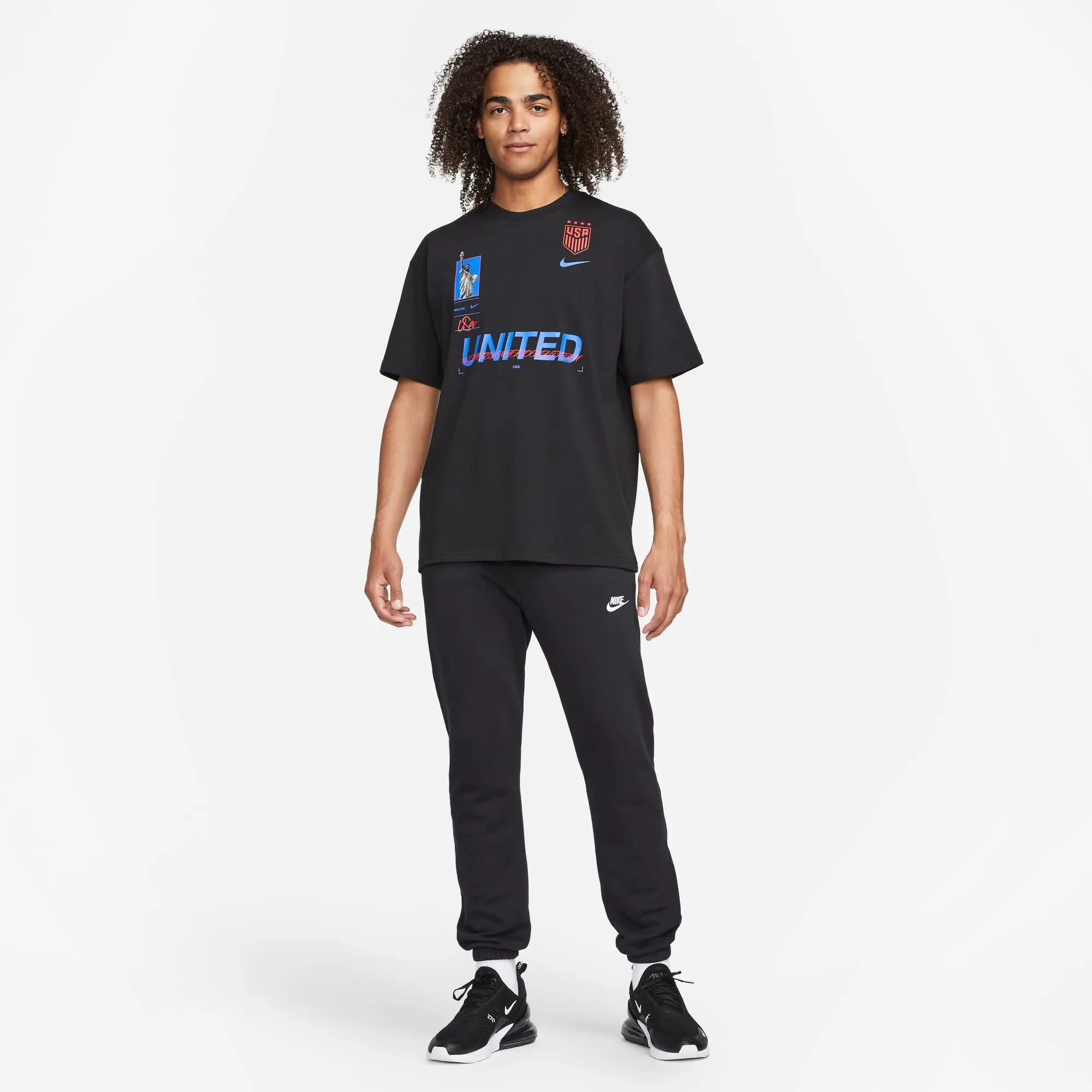 Nike USA 2023 USWNT Original Max90 Tee (Black)