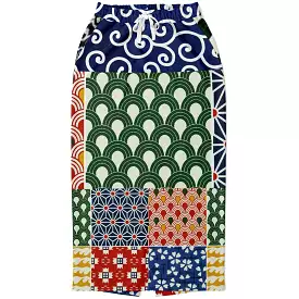 Picadilly Square Eco-Poly Long Pocket Skirt