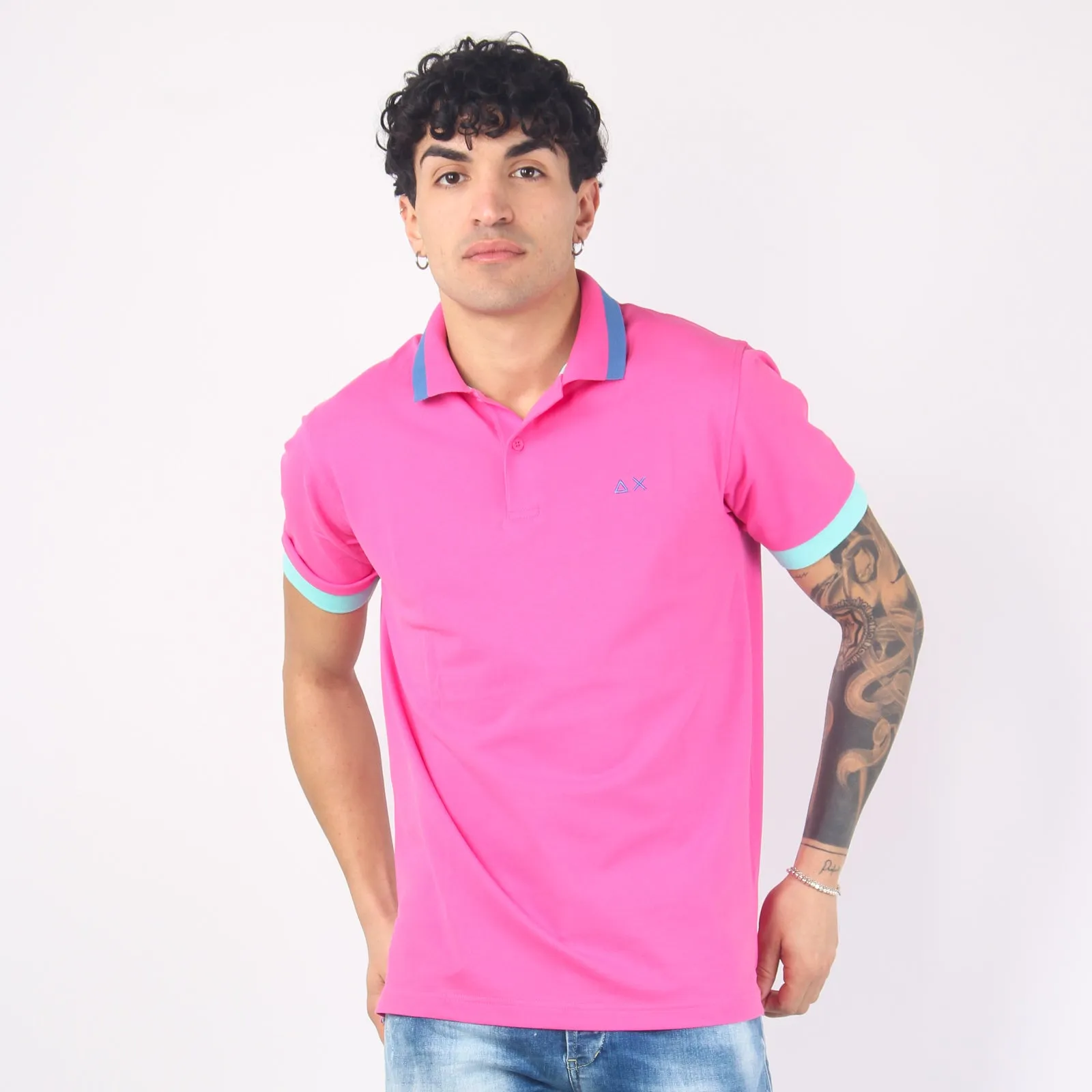 Polo Profilo Alto Fuxia