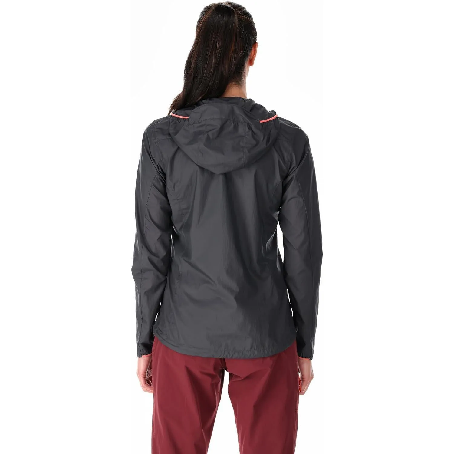 RAB Women's Vital Hoody Ultralight Windproof Shell Jacket for Hiking, Trail Running, and Climbing