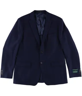 Ralph Lauren Mens Classic-Fit Textured Two Button Blazer Jacket