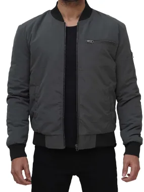 Riley Men's Grey and Green Two-Tone Casual Jacket