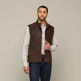 Rugged Quilted Vest :: Cigar