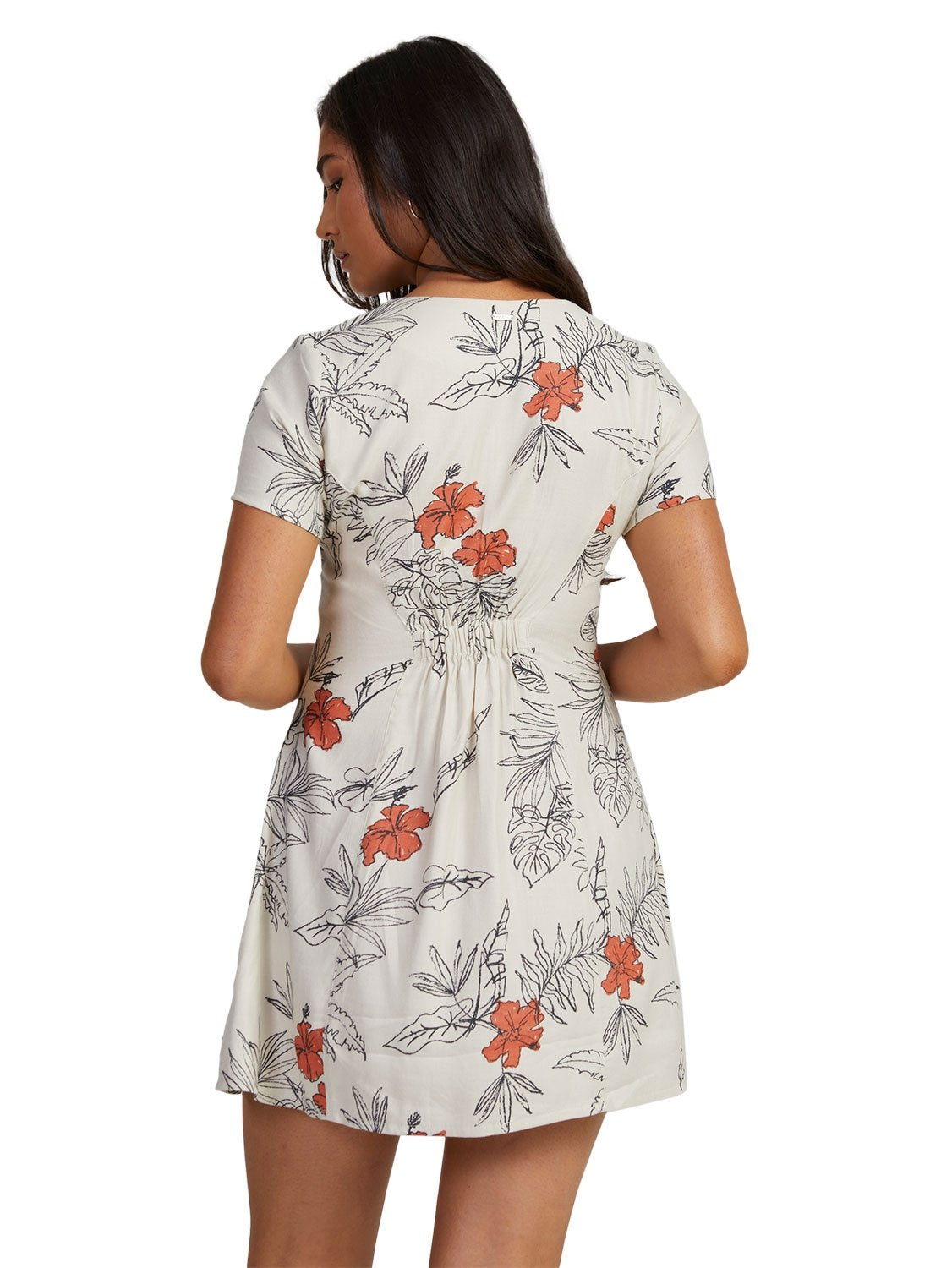 RVCA Ladies Tropicalsy Understated Dress