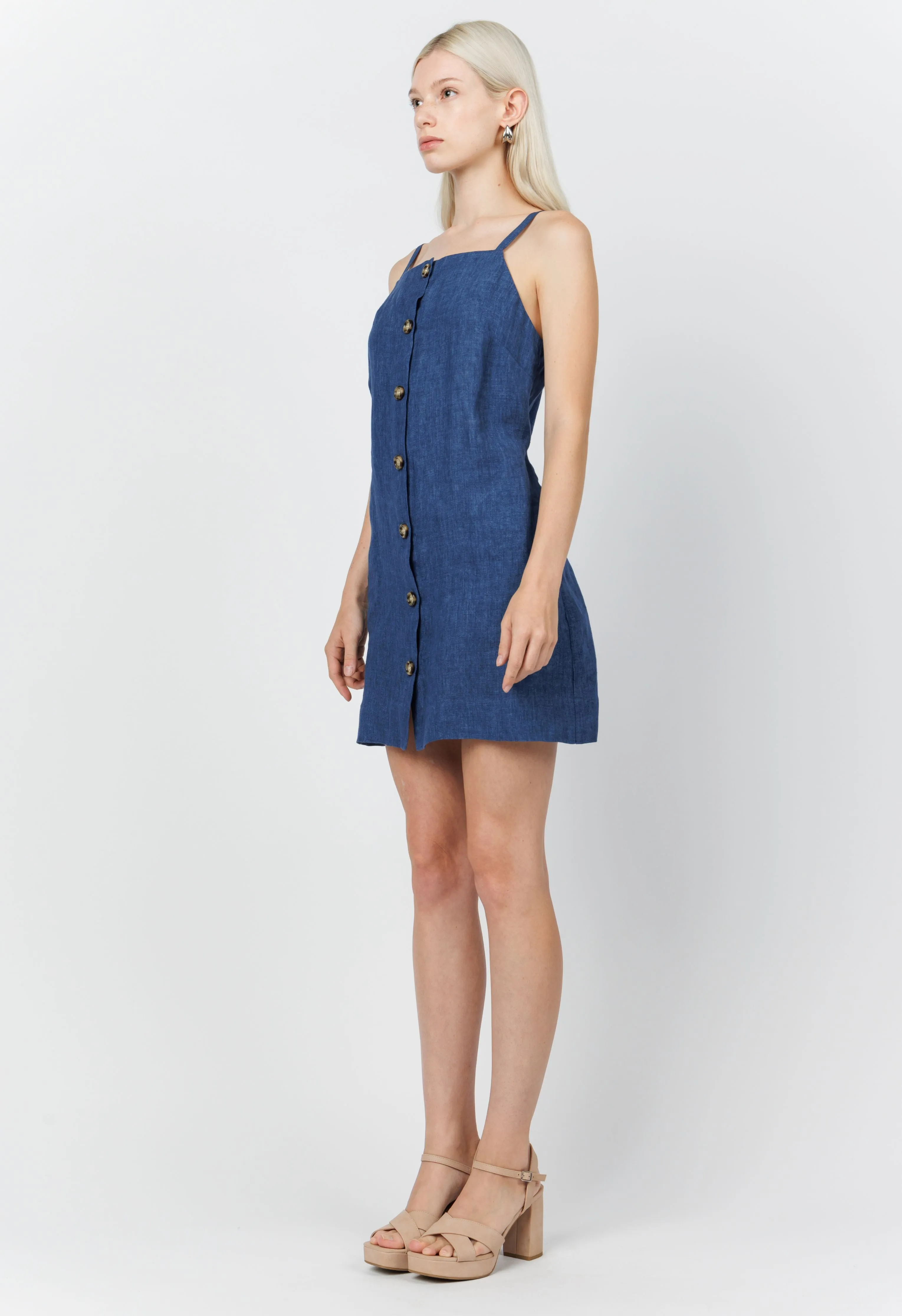 Safia Dress in Blue