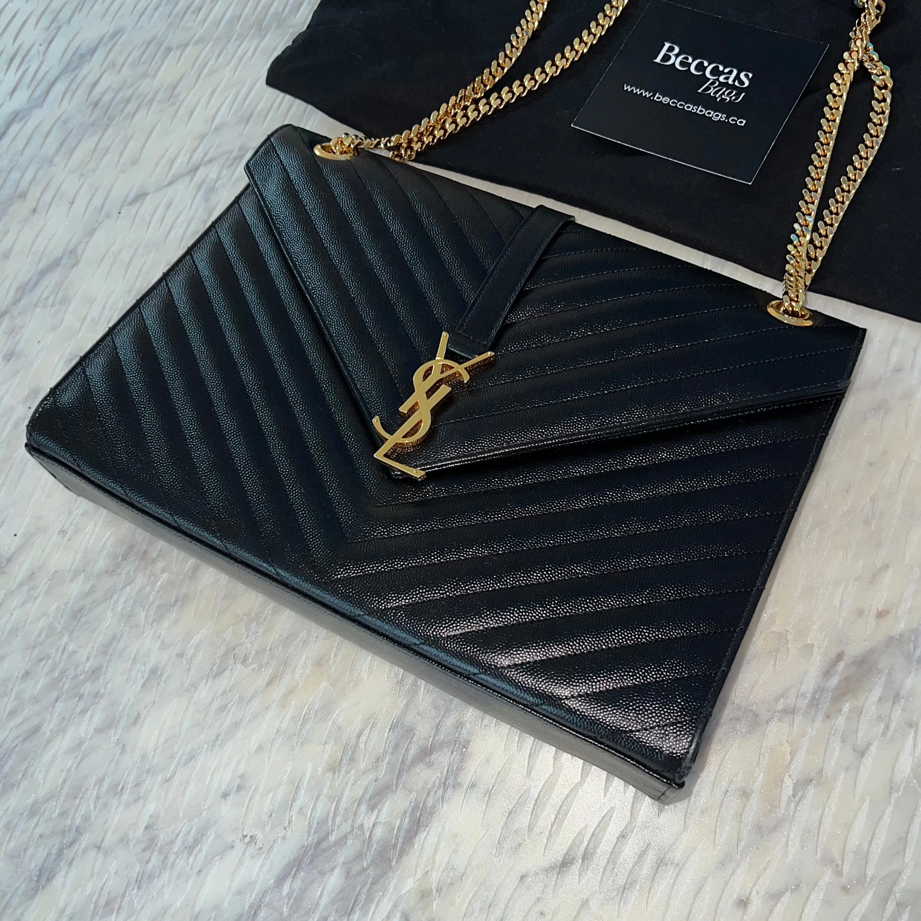 Saint Laurent Envelope Bag