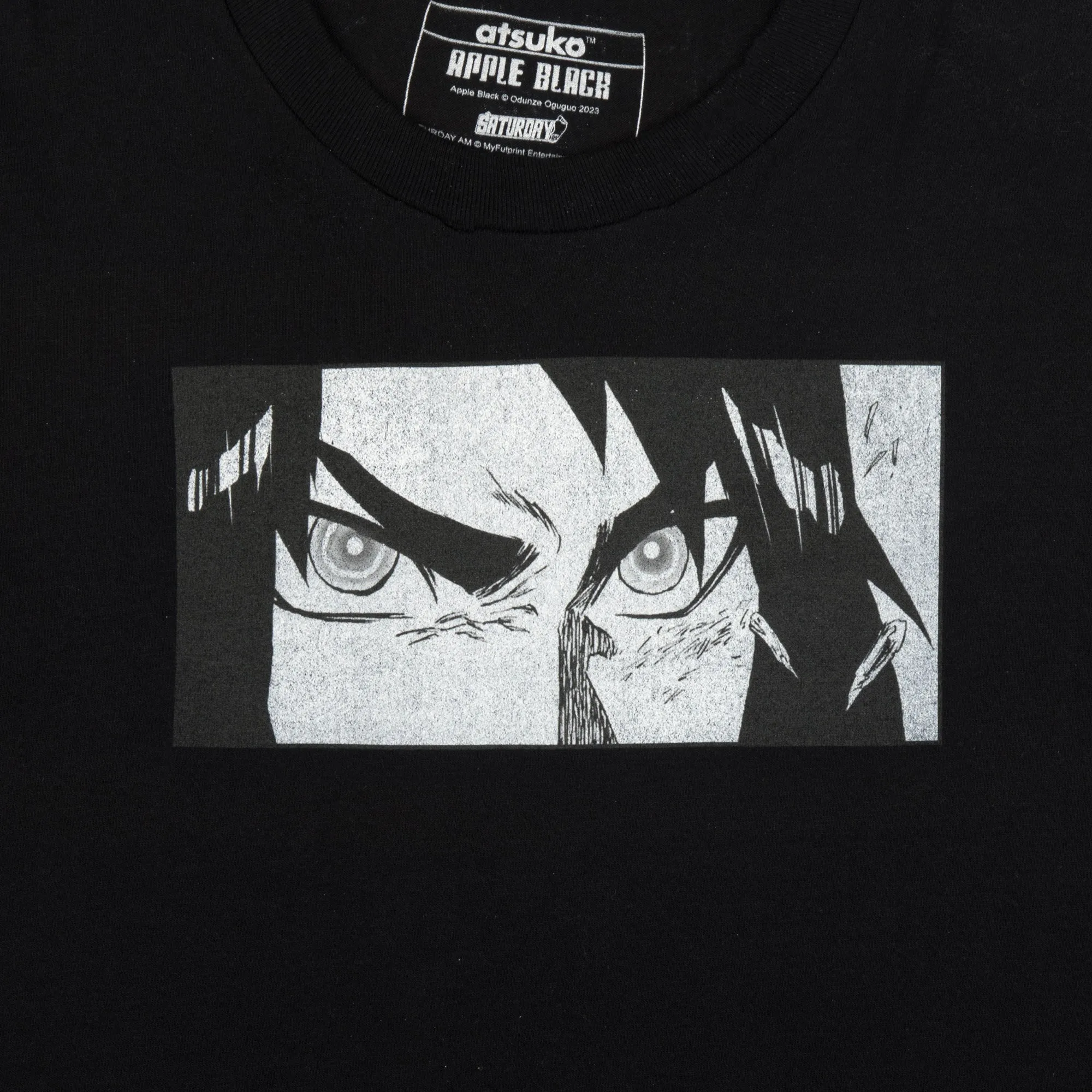 Sano Close Up & Fight Scene Black Tee