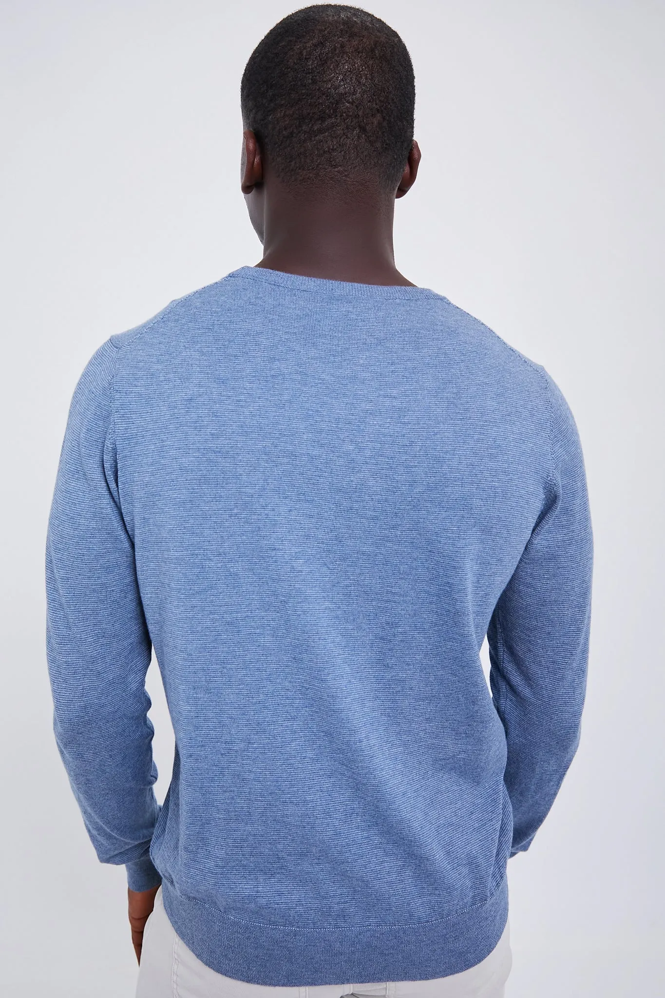 Sea Coast Heather Movement Crewneck Sweater