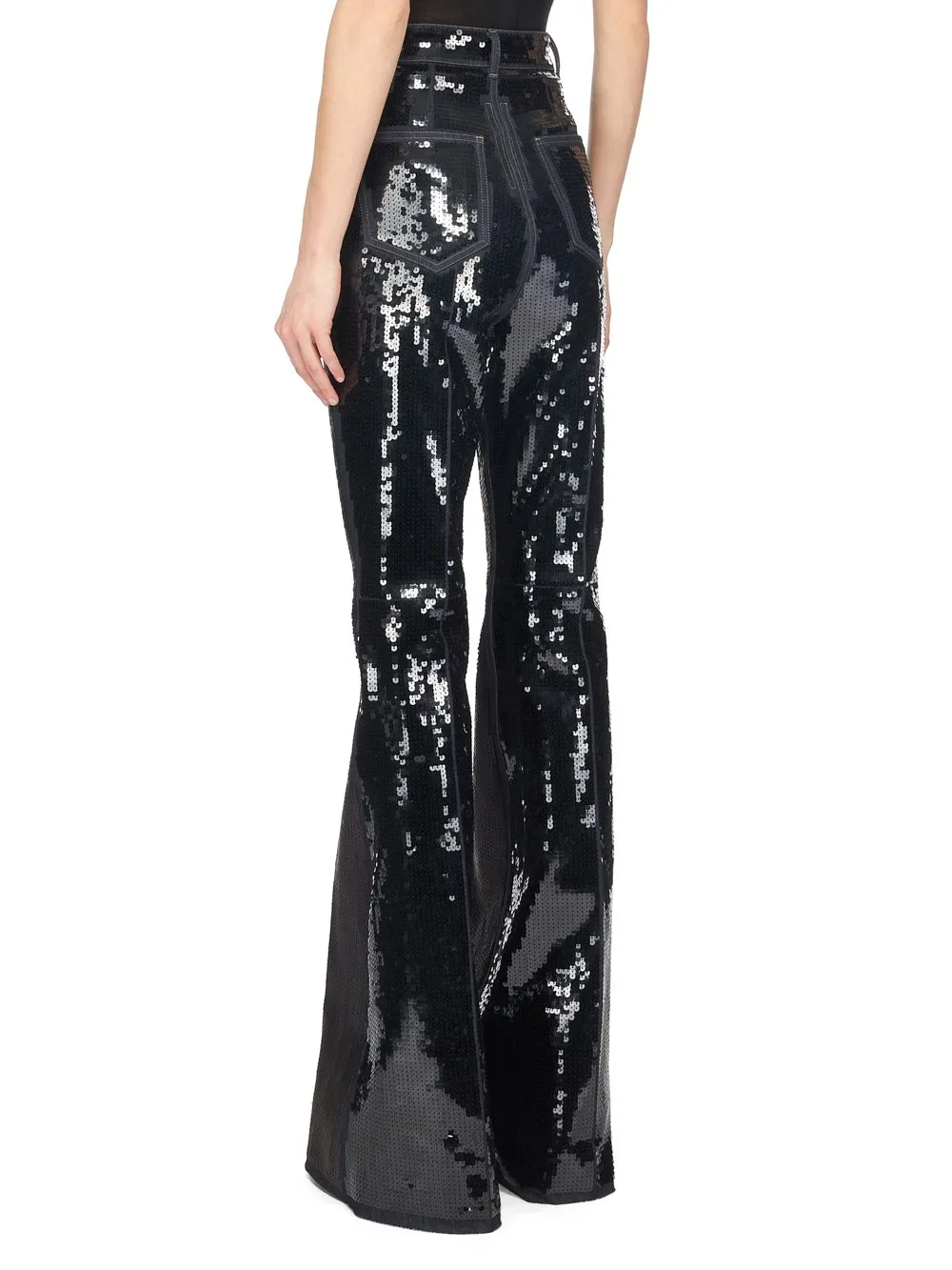 SEQUINNED BOLAN BOOTCUT