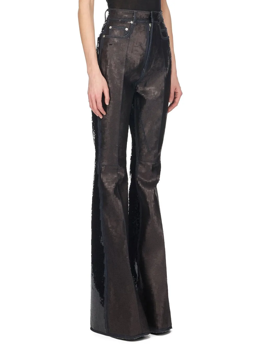 SEQUINNED BOLAN BOOTCUT