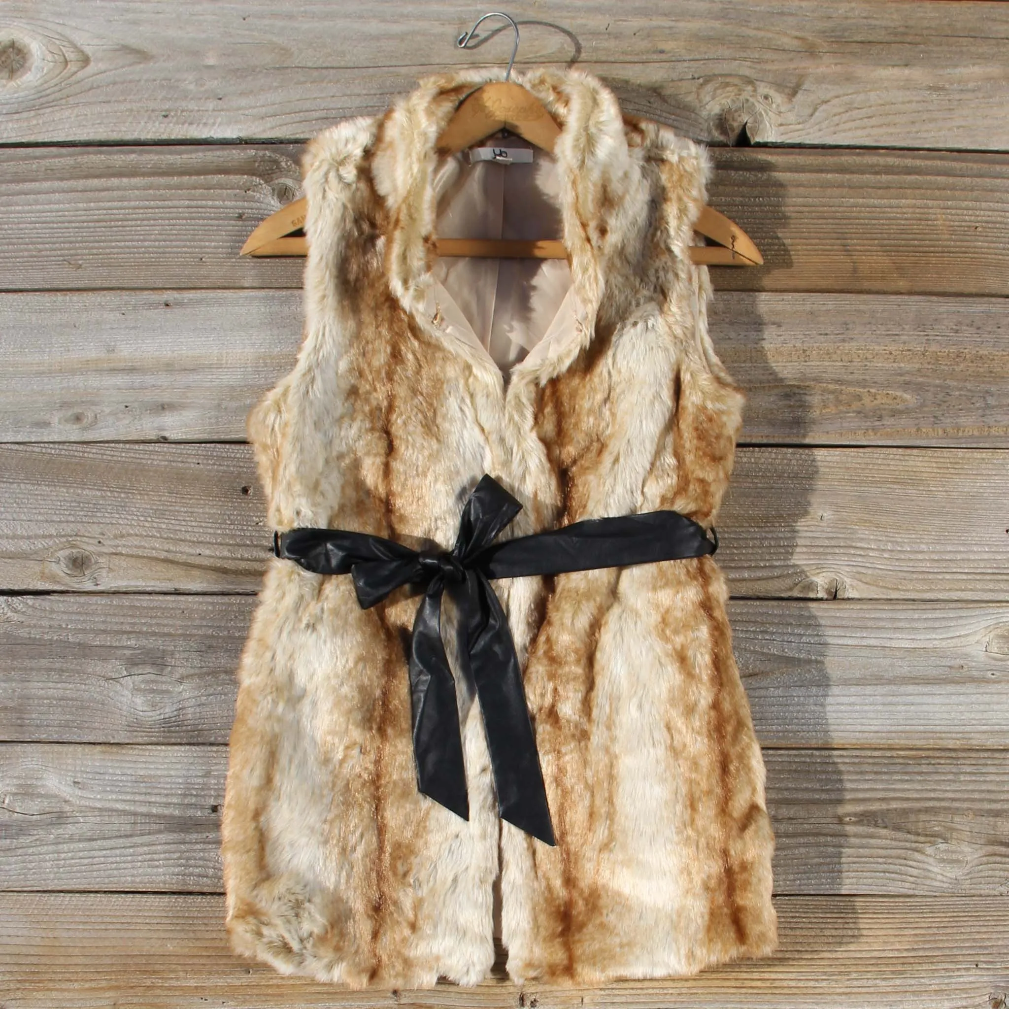 Snow Spell Faux Fur Vest