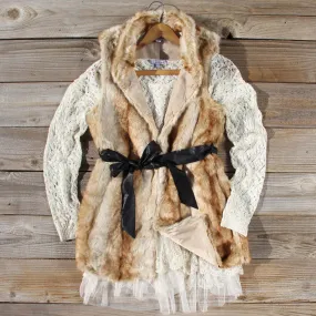 Snow Spell Faux Fur Vest