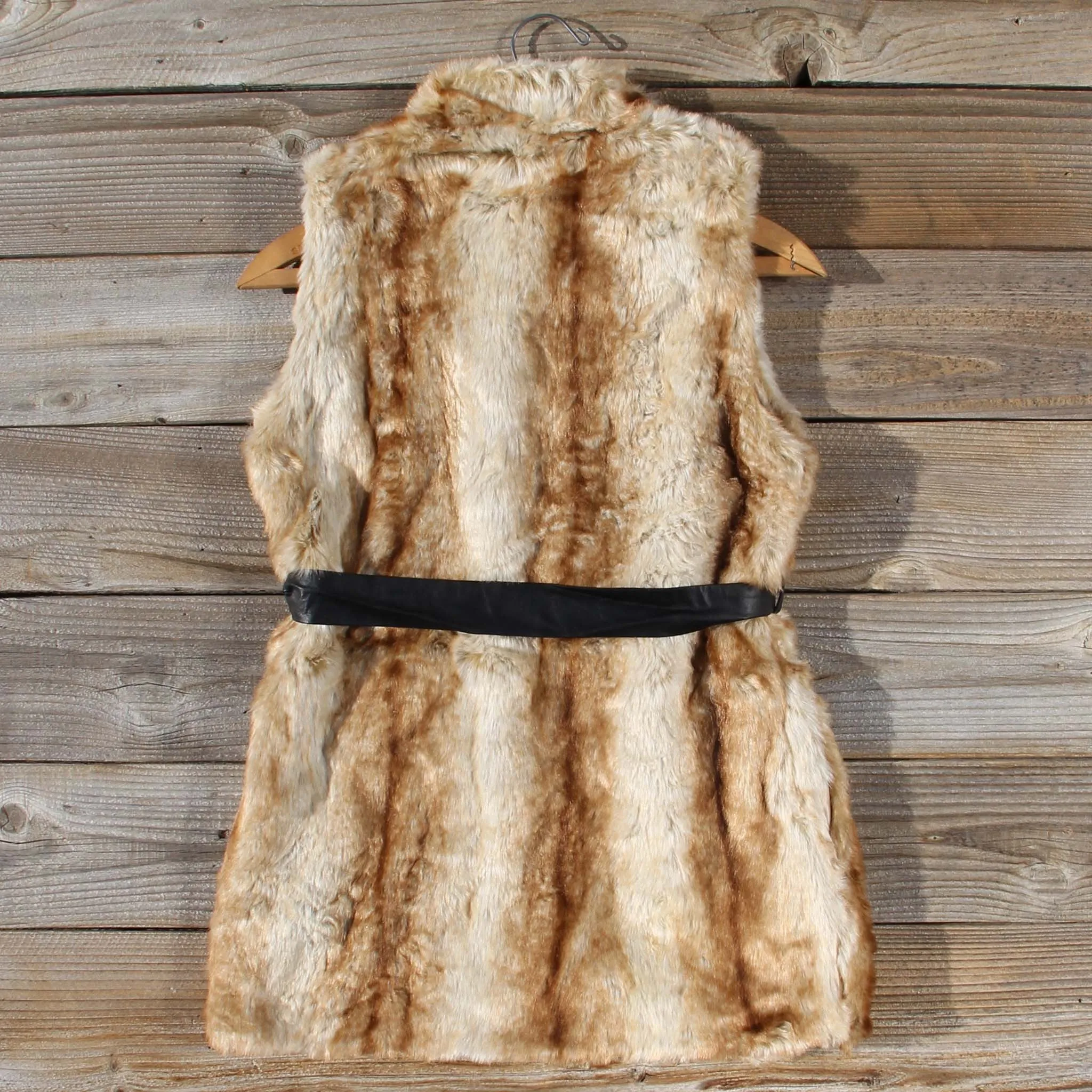 Snow Spell Faux Fur Vest