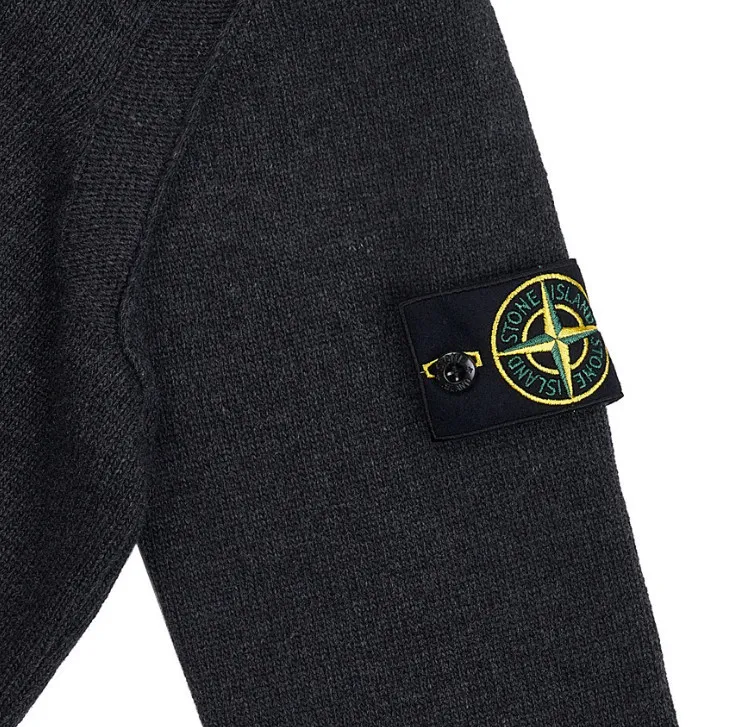 STONE ISLAND  |Crew Neck Unisex Wool Street Style U-Neck Long Sleeves