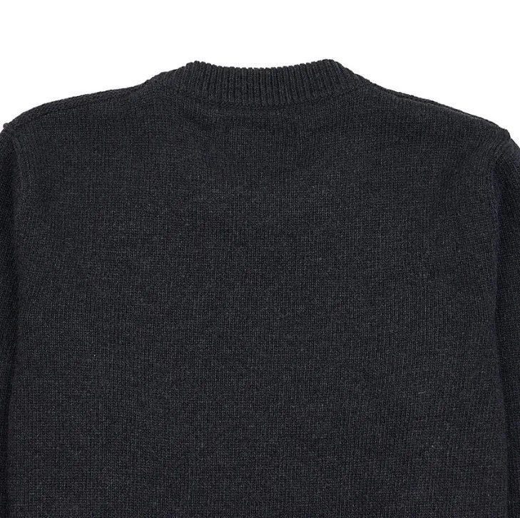 STONE ISLAND  |Crew Neck Unisex Wool Street Style U-Neck Long Sleeves