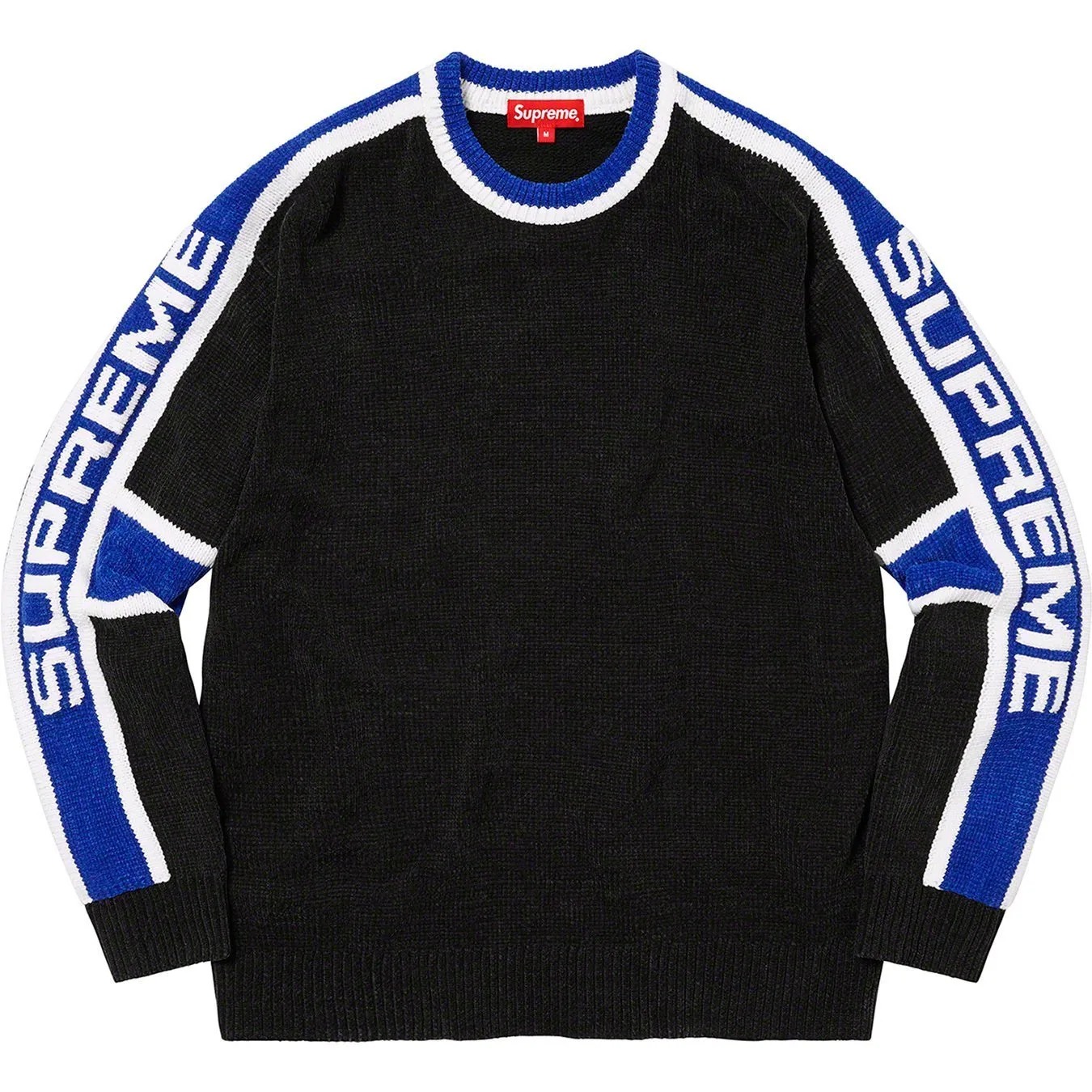 Supreme  |Unisex Street Style Plain Logo Skater Style Sweaters