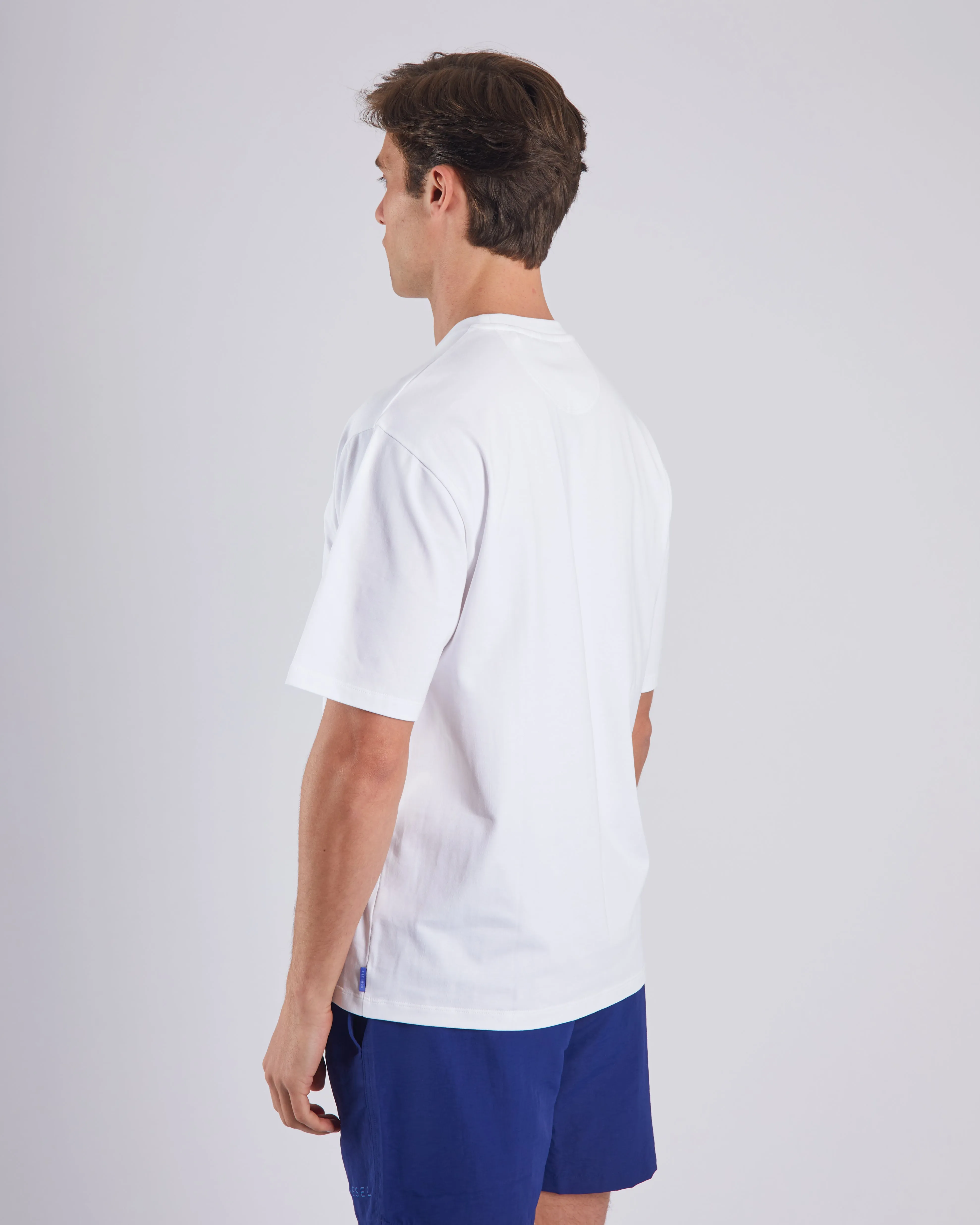 Surfers Tee Dove White