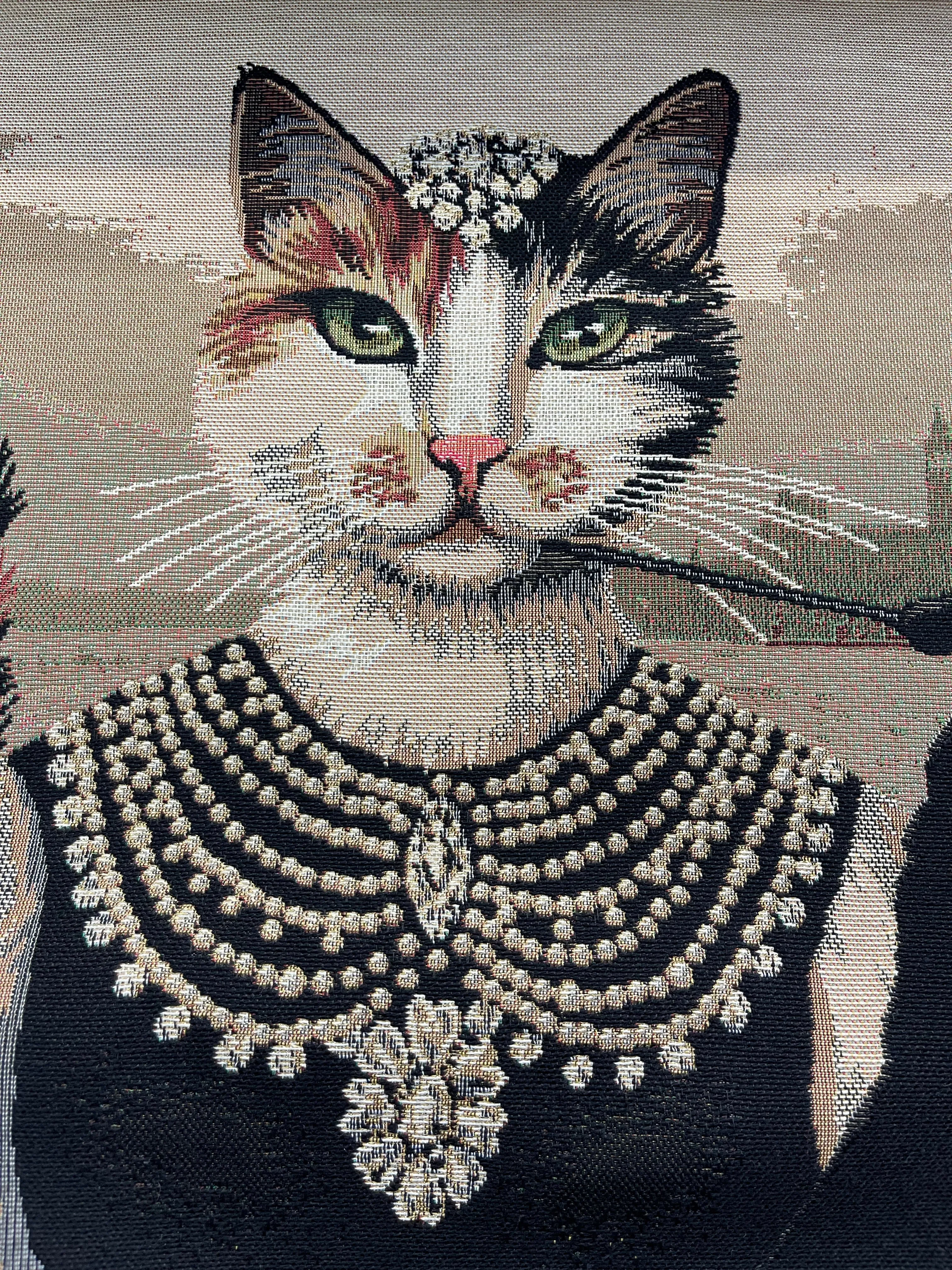 Tapestry “Holly Golightly” Cushion/Bag Panel