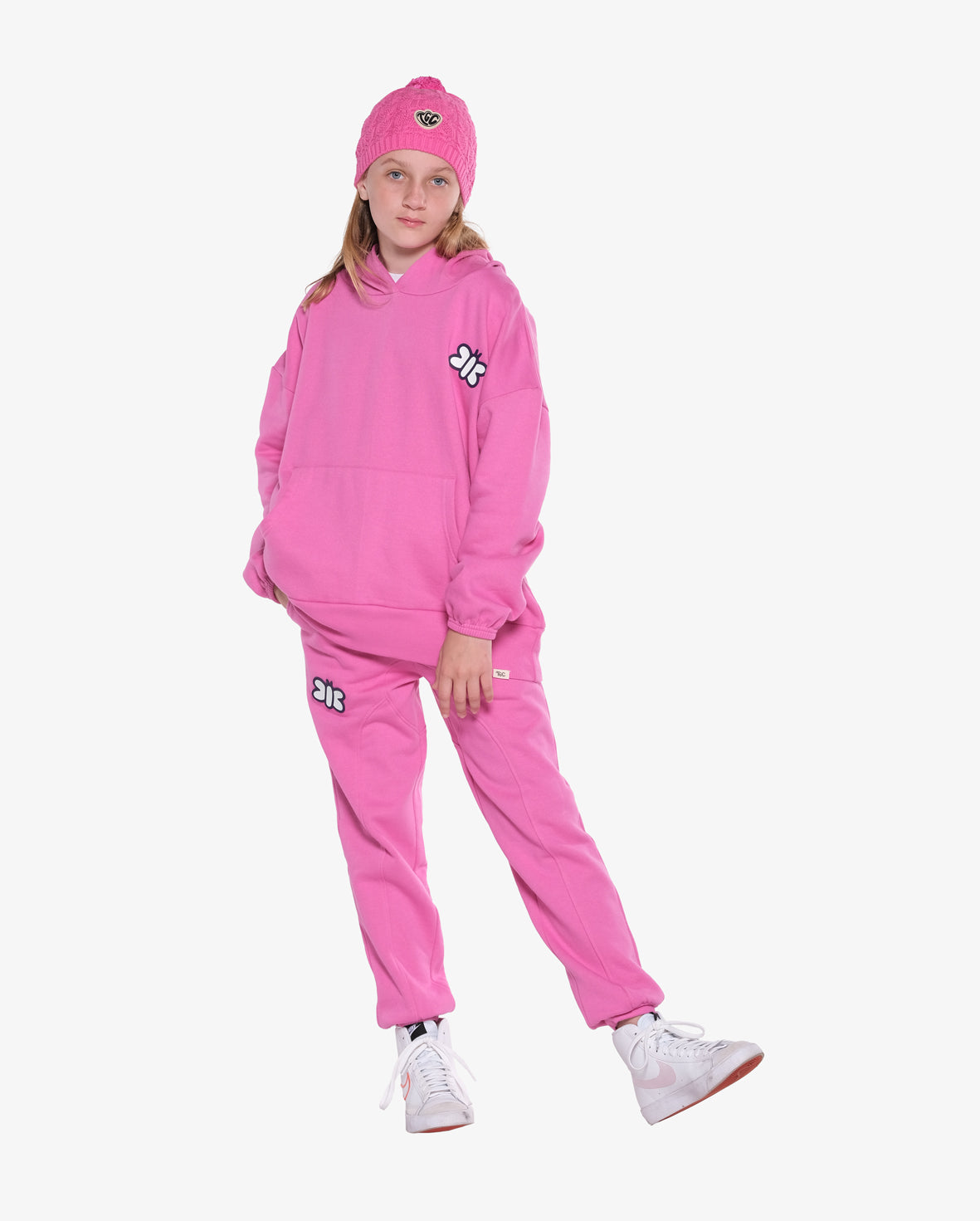 TGC Bubblegum Pink Fleece Joggers