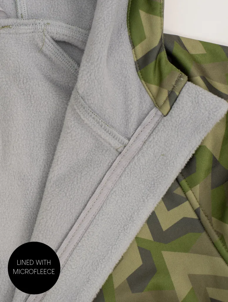 The All-Weather Fleece Hoodie - Geo Camo - KIDS