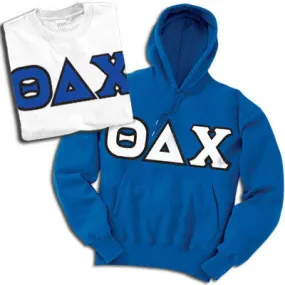 Theta Delta Chi Hoodie and T-Shirt, Package Deal - TWILL