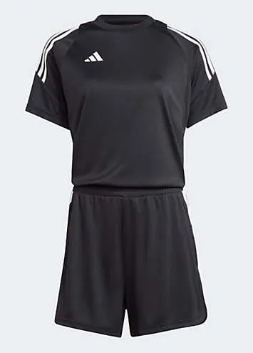 Tiro 24 Crew Neck Playsuit by adidas Performance | Look Again