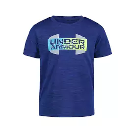 Under Armour Kids Royal Gradient Wordmark S/S Tee