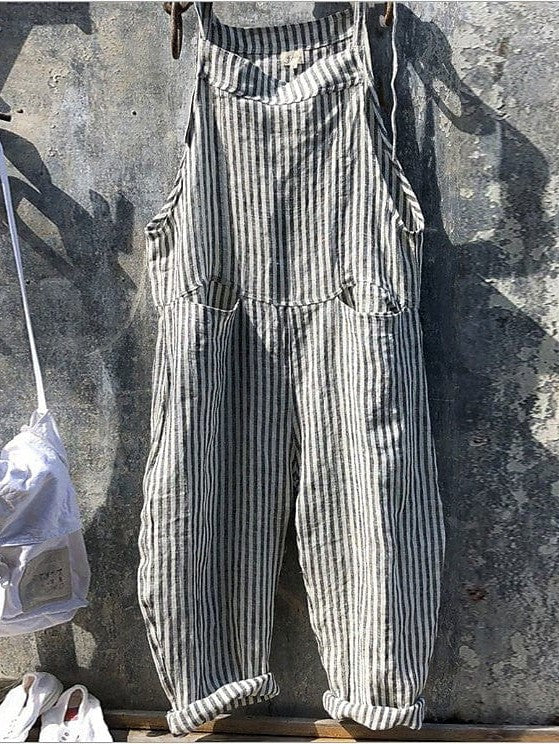 Versatile Backless Jumpsuits with Plaid and Lattice Patterns for Women