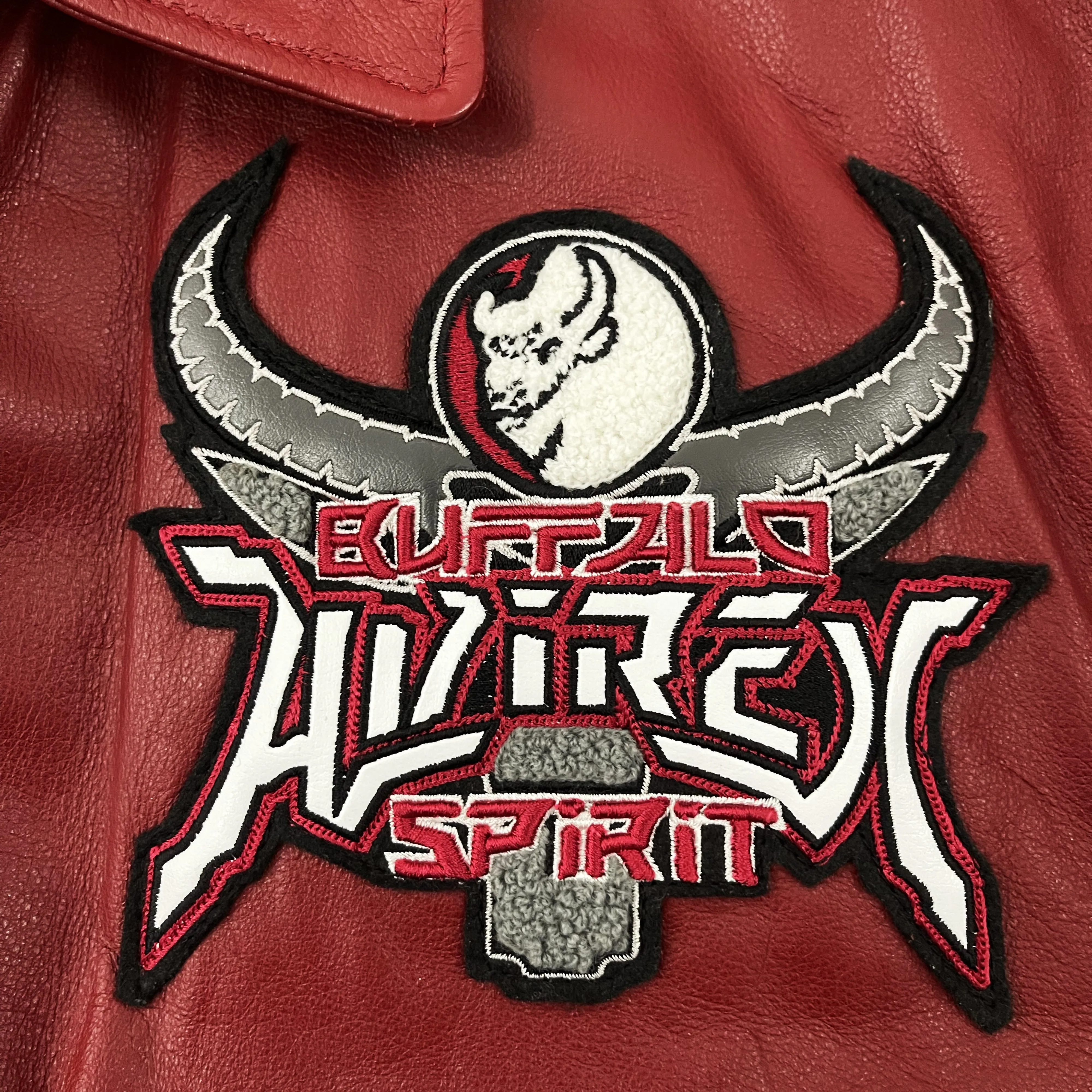 Vintage Avirex Leather Varsity Jacket