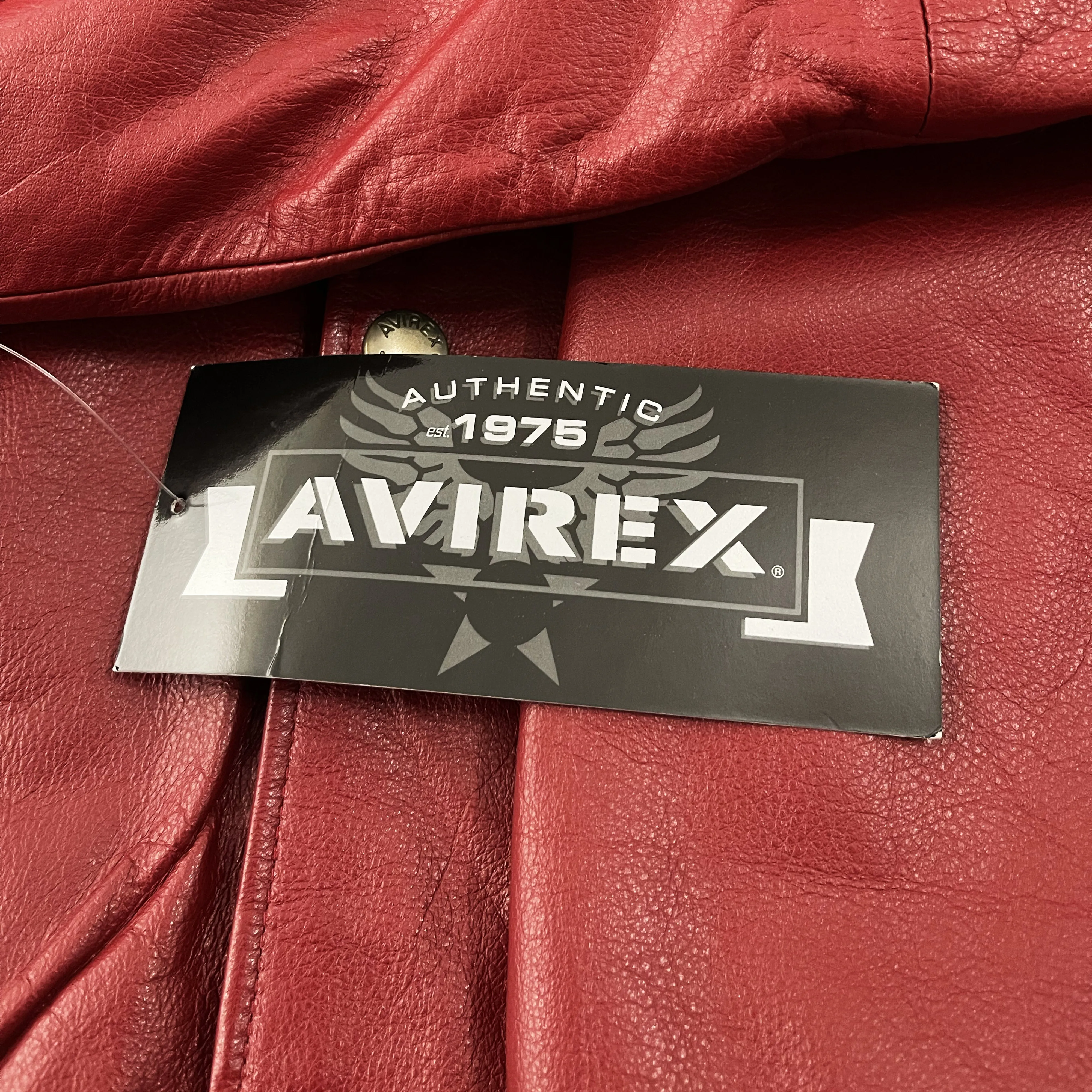 Vintage Avirex Leather Varsity Jacket