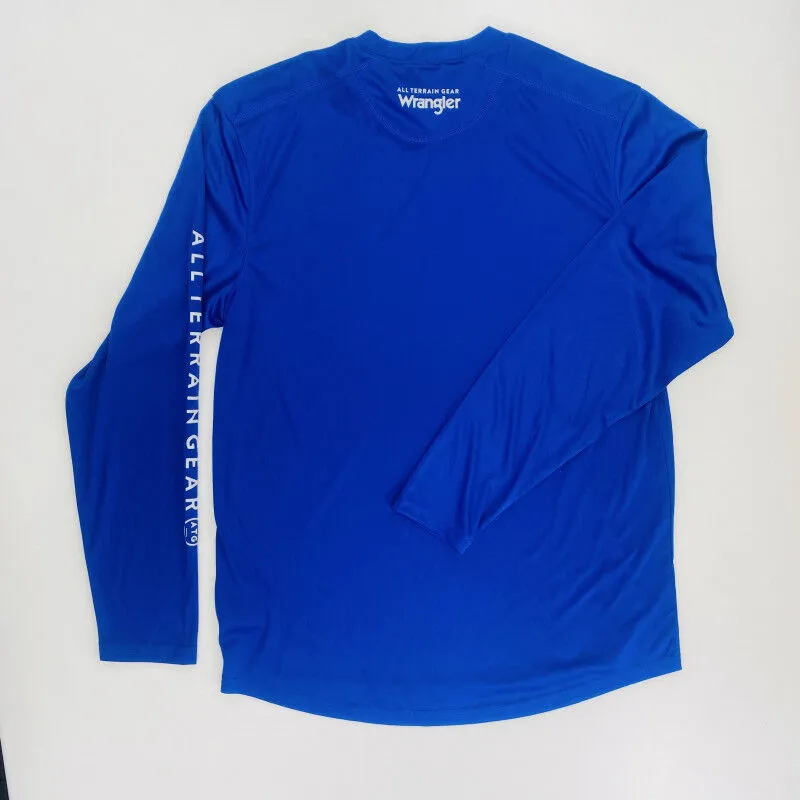 Wrangler  Ls Sun Tee - T-shirt di seconda mano - Uomo - Blu - M